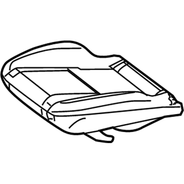 Mercedes-Benz Seat Cushion - 205-910-83-30-9D88