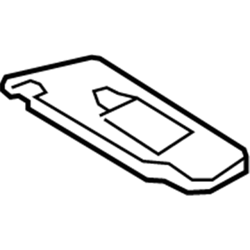 Mercedes-Benz C250 Sun Visor - 204-810-13-00-7F59