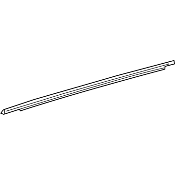 Mercedes-Benz E450 Door Moldings - 213-730-42-07