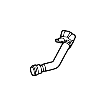 Mercedes-Benz CLE300 Coolant Reservoir Hose - 206-501-01-01