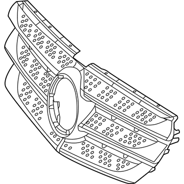 Mercedes-Benz Grille - 447-888-00-23-9B51
