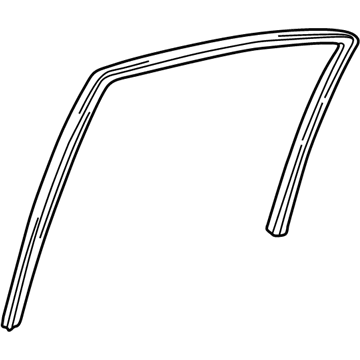Mercedes-Benz E55 AMG Window Run - 210-735-01-25