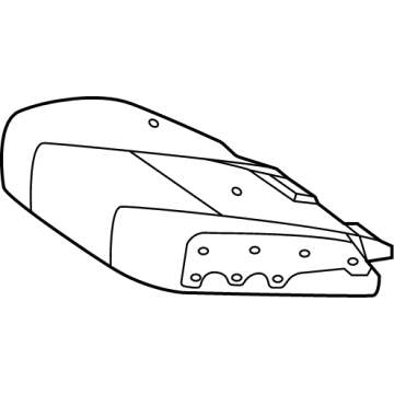 Mercedes-Benz GLS580 Seat Cushion - 167-920-90-12