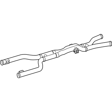 Mercedes-Benz E63 AMG S Exhaust Pipe - 213-490-02-20