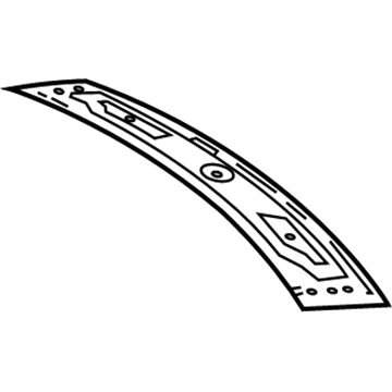 Mercedes-Benz 207-650-05-01 Rear Header Mercedes-Benz 207-650-05-01 Rear Header