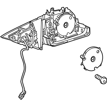 Mercedes-Benz Car Mirror - 212-810-45-00