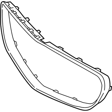 Mercedes-Benz S65 AMG Grille - 217-888-01-73