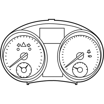 Mercedes-Benz SLK250 Tachometer - 172-900-50-06