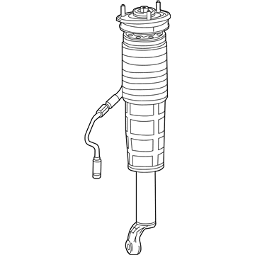 Mercedes-Benz S560 Strut Housing - 222-320-60-13