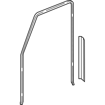 Mercedes-Benz G65 AMG Window Run - 463-720-00-53