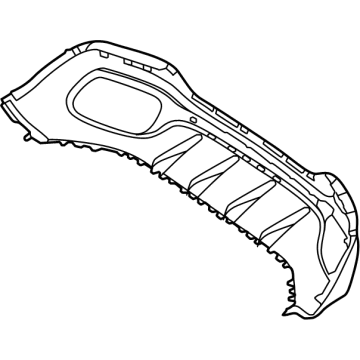 Mercedes-Benz SL63 AMG Bumper Cover - 232-885-52-01
