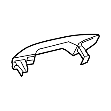 Mercedes-Benz EQB 250+ Exterior Door Handle - 099-760-15-59-9191