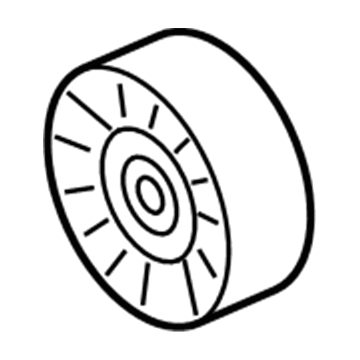 Mercedes-Benz Timing Belt Idler Pulley - 177-202-01-19