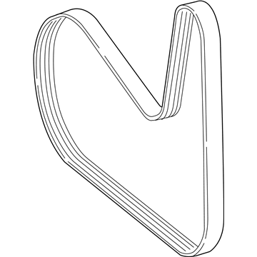 Mercedes-Benz GL450 Drive Belt - 003-993-85-96