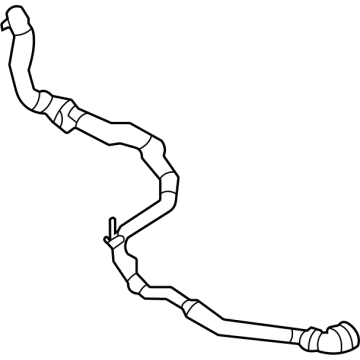 Mercedes-Benz SL63 AMG S E Performance Water Hose - 232-500-41-01