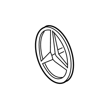 Mercedes-Benz C250 Emblem - 207-817-00-16