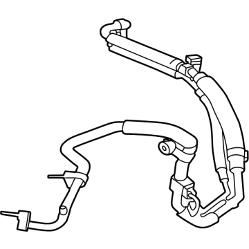 Mercedes-Benz S63 AMG E Performance A/C Hose - 223-830-71-04