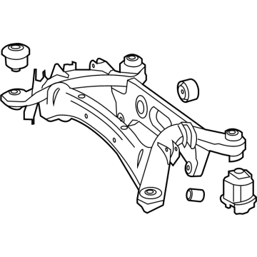 Mercedes-Benz C350e Crossmember Bushing - 212-350-36-05