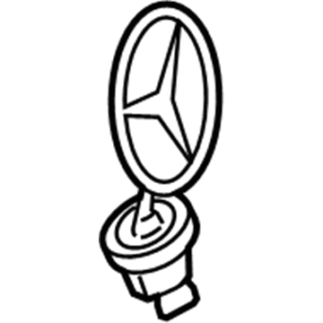 Mercedes-Benz Emblem - 221-880-00-86