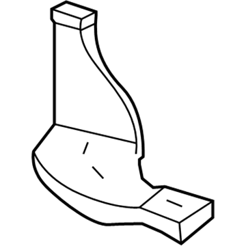 Mercedes-Benz CL550 Air Duct - 221-831-02-46