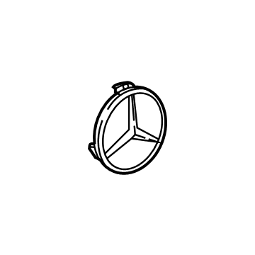 Mercedes-Benz E53 AMG Wheel Cover - 000-400-27-00-9283