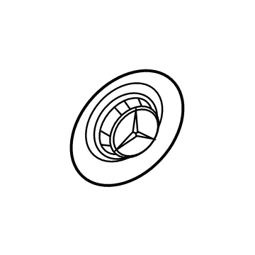 Mercedes-Benz Wheel Cover - 000-400-11-00-9283