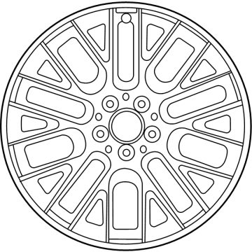 Mercedes-Benz GLE450 SUV Alloy Wheels - 167-401-21-00-7756