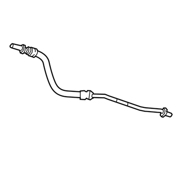 Mercedes-Benz GLS63 AMG Transmission Oil Cooler Hose - 166-500-86-72