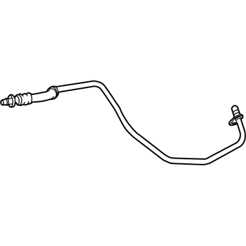 Mercedes-Benz ML550 Transmission Oil Cooler Hose - 166-500-44-72