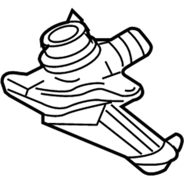 Mercedes-Benz E320 Shut Off Valve - 002-140-35-60