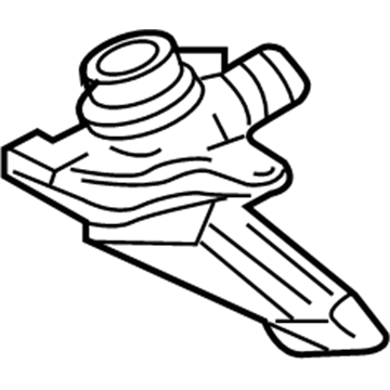 Mercedes-Benz E320 Shut Off Valve - 002-140-36-60