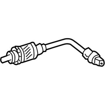 001-540-05-17 Mercedes-Benz Oxygen Sensor Illustration 1 of 1