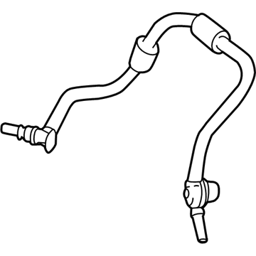 Mercedes-Benz S63 AMG Brake Booster Vacuum Hose - 222-430-05-29-65