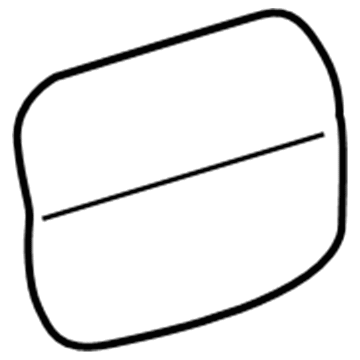 Mercedes-Benz Fuel Door - 204-757-05-06