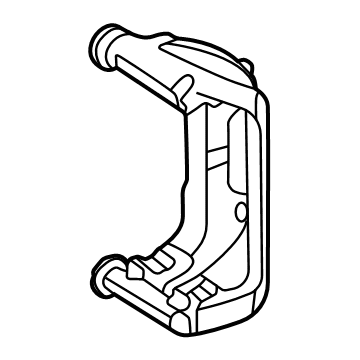 Mercedes-Benz AMG GT 63 S E Performance Brake Caliper Bracket - 231-423-01-06