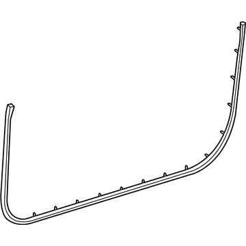 Mercedes-Benz S560 Door Seal - 217-720-05-54