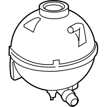 Mercedes-Benz eSprinter Coolant Reservoir - 910-501-53-00
