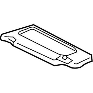Mercedes-Benz SL550 Sun Visor - 230-810-08-10-7E79