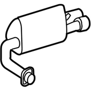 Mercedes-Benz CLK63 AMG Exhaust Pipe - 209-490-26-21