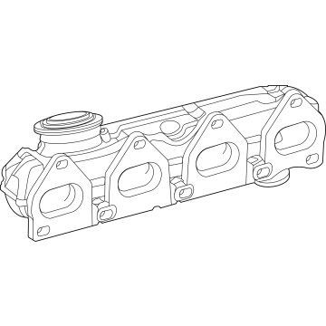 Mercedes-Benz Sprinter 2500 Exhaust Pipe - 654-140-86-02