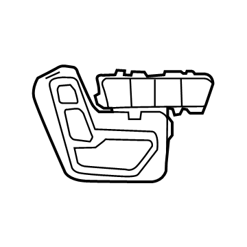 Mercedes-Benz AMG GT C Seat Switch - 172-905-15-02