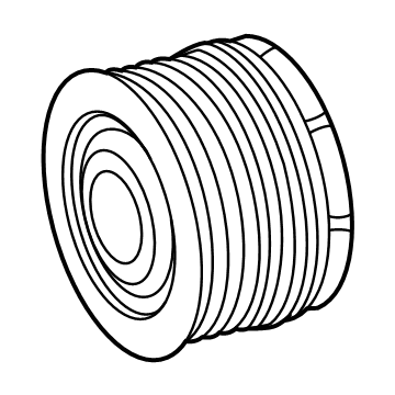 Mercedes-Benz CLA45 AMG S Alternator Pulley - 139-150-00-00