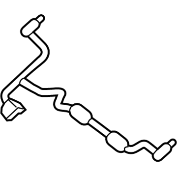 Mercedes-Benz AMG GT 63 S Coolant Reservoir Hose - 213-501-52-00-64