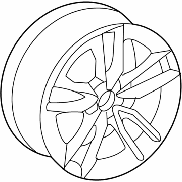 Mercedes-Benz GLE450 SUV Alloy Wheels - 167-401-36-00-7X23