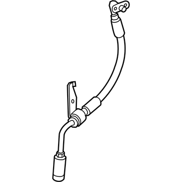 Mercedes-Benz SL450 Air Hose - 231-320-10-54
