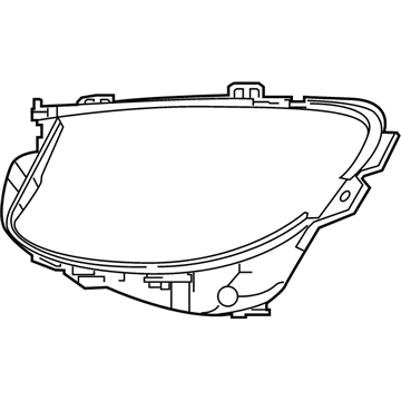 Mercedes-Benz 213-826-12-00-64 Headlamp Assembly Seal Mercedes-Benz 213-826-12-00-64 Headlamp Assembly Seal