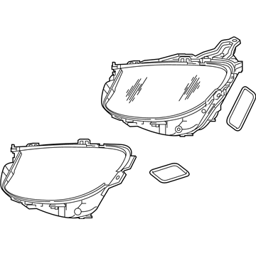 Mercedes-Benz E350 Headlight - 213-906-35-10