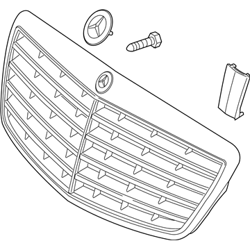 Mercedes-Benz S350 Grille - 221-880-04-83-9040