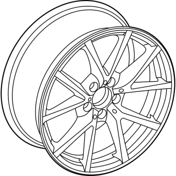 Mercedes-Benz CLE53 AMG Alloy Wheels - 236-401-03-00-7X28
