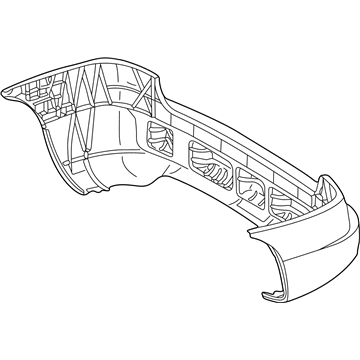 Mercedes-Benz ML430 Bumper Cover - 163-880-47-71